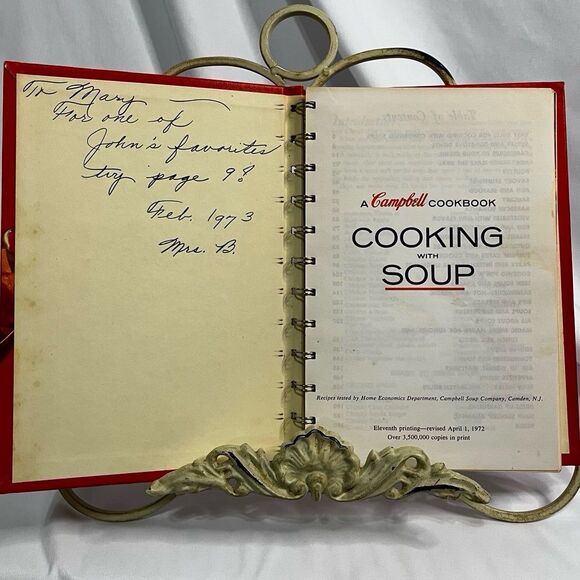 Vintgae Campbell’s Cooking With Soup Cookbook - Picture 5 of 7